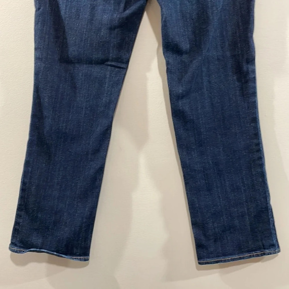 American Eagle Stretch Artist Crop Dark Wash Denim Jeans 6 - Picture 6 of 15